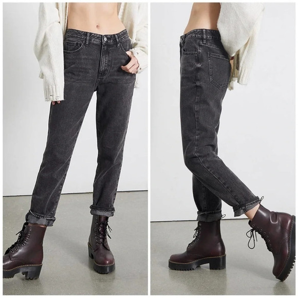 PacSun Denim - PACSUN Black High Waisted Mom Jeans